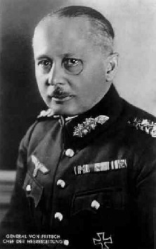 Portrait de Werner von Fritsch