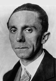 Portrait de Paul Joseph Goebbels