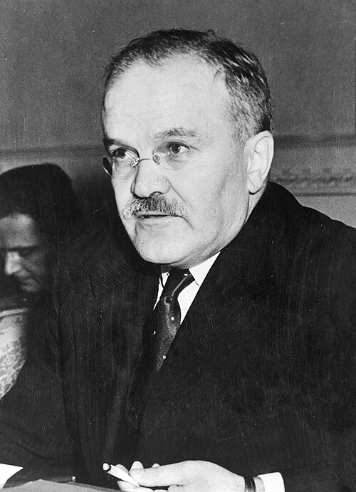 Portrait de Viatcheslav Molotov