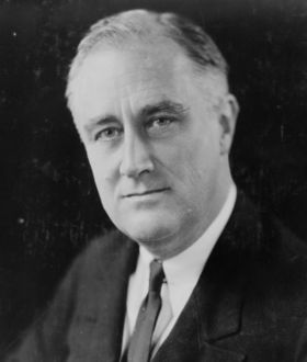 Portrait de Franklin Delano Roosevelt